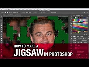 How to make a jigsaw in Photoshop