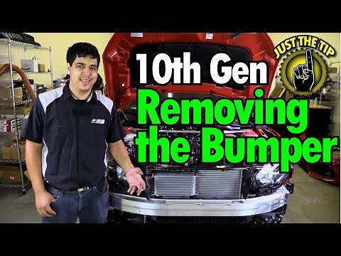 Just The Tip - Front Bumper Removal - Honda Civic 2016 2017 2018 2019 2020 2021