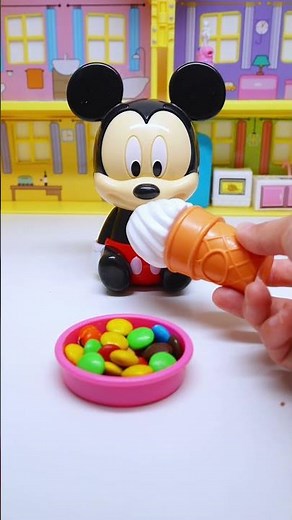 Mickey: "I want ice cream!" 🍦Wait for the surprise!😂