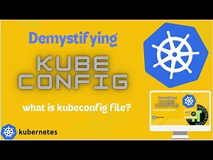 What is a kubeconfig file?