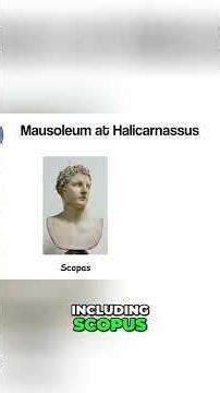 Ancient Wonder: The Mausoleum of Halicarnassus #shorts