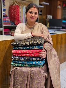 8.5K views · 43 reactions | Shikargha Dola silk saree Video coming 9.00am Check video at 12.05pm #live_12_07_25 Save our WhatsApp no 096798 85580/ 7980603753 Jewellery Tiyasjewel 8348810080 . Store - P258, kankurgachi, Ramkrishna samadhi road, Kolkata 700054 . Website- www.debjanidhar.com Exhibition- 8/9/10 th August Aga khan Hall, Delhi #pujacollection2025 #shreebydebjanidhar #viral #trendingpost #saree #shortsreels #viralreelsfacebook #dolasilksaree | Shree collection | Facebook