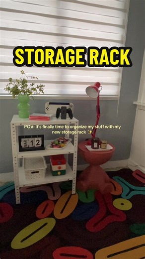 Organize Your Space with a New Storage Rack