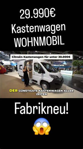 29.999 € Wohnmobil fabrikneu #2021 | German Television