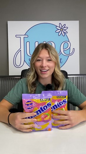 Mentos Candy 2 pack #importedcandy #candytok #mento #candyshop #peach #orange #mango #taro #weirdcandy #wouldyoueatthis #fypシ