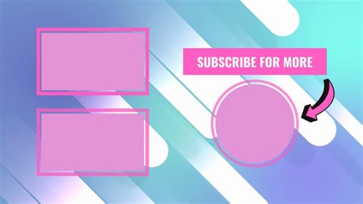 Outro, End Screen, Subscribe. Free Stock Video