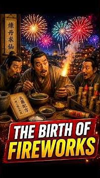 The Birth of Fireworks 🎆 | How Fireworks Were Invented in Ancient China #shorts #youtubeshorts