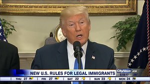 5.8K views · 20 reactions | Donald Trump signed legislation Wednesday that would levy new sanctions against Russia. The president also unveiled legislation that would place new limits on legal immigration to the United States. | CityNews Toronto | Facebook