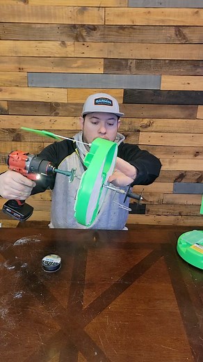 3K views · 19 reactions | Spooling YOUR Tip-Ups just got EASIER‼️流 HT Pro Staff Ross Lubner #htenterprises #icefishing #htent #htice #icefish #fishing #ice #hardwater #ht #fishin #teamht #letsgofishing #fishin #fishon #tipup #howto #predatorpro #drill #drilladapter | HT Enterprises Inc | Facebook