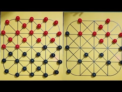 16 beads game challenge accepted || 2 player game challenge || traditional game