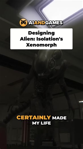 Designing Alien: Isolation's xenomorph. #GameDev #Animation #VFX #CreatureDesign #BehindTheScenes