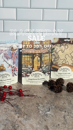 An early excuse to stock up on your favorites 🍵 Everything at Chapters is 30% off — just in time for cozy season. Loose-leaf blends, tea time rituals, and your quiet moment… all a little more within reach. | Chapters Tea & Company