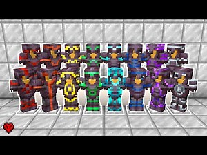 I made a COMPLETE Armor Trim Collection!
