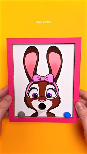 Zootopia Judy Cardboard Smart Pinball Color Change Game#zootopia2 #smartgadgets #cardboard