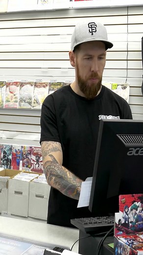 What it's like to work at a comic store... . . . #comics #comicbooks #theoffice #marvelstudios #fyp