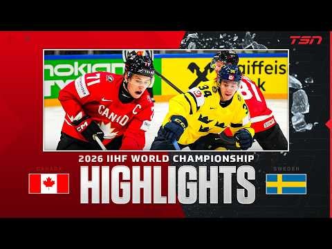 Canada vs. Sweden FULL HIGHLIGHTS | 2026 IIHF Men's World Championship