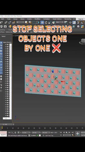Safà Rgaieg on Instagram: "This 3ds Max shortcut will save you a lot of time Quick 3ds Max tip Select all objects of the same type using Ctrl + Shift + A #3dmodeling #3dsmax_vray #3dsmax #iinteriordesign #tipsandtricks #architecture"