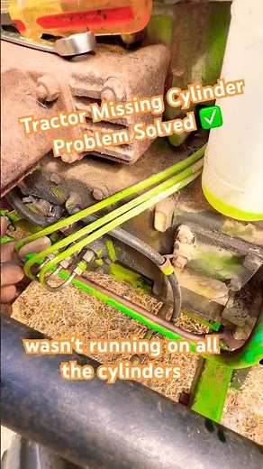Is Your John Deere Tractor Engine Sputtering? 🚜 Problem Solved! #tractor #engine #problemsolving