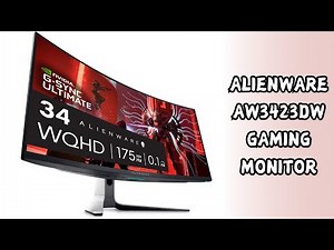 Review | Alienware AW3423DW Curved Gaming Monitor | 3440x1440 Resolution | 0.1ms Response Time