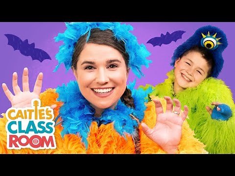 Monster Party | RAWR! Pretend to be a monster with Caitie! | Super Simple Play