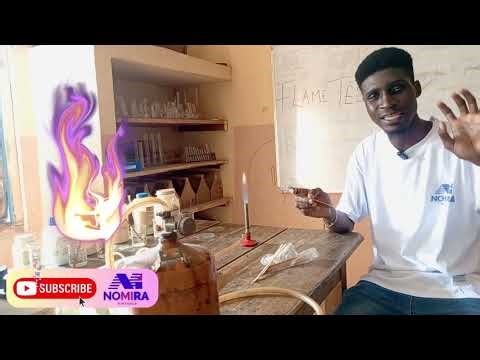 Flame Test of Cations Using Wooden Splint! 🔥