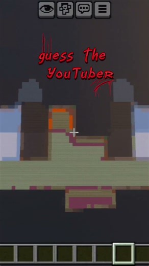 **Guess The YouTuber in Minecraft Pixel Art 🎮🔥 | Can You Recognize Him?** #shorts