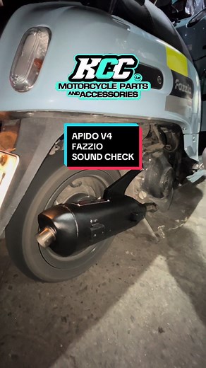 Yamaha Fazzio Motorcycle Accessories Sound Check
