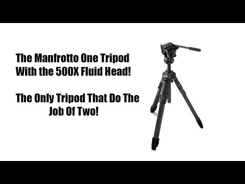 Manfrotto ONE Tripod: The Only Tripod You Need for Hybrid Photo & Video