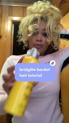 brigitte bardot hair tutorial part 1