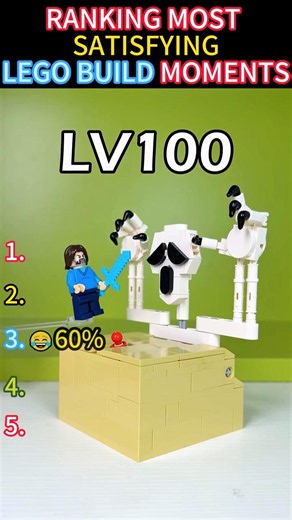 Ranking Best LEGO Sets#lego#satisfyinglego#legobuild#legoasmr