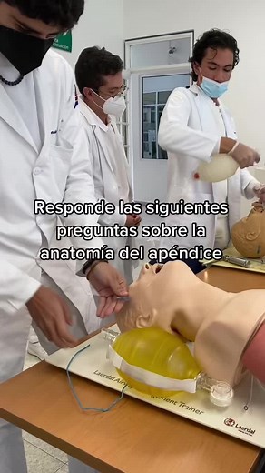 Ubicación del apéndice: Nivel Medio de Anatomía