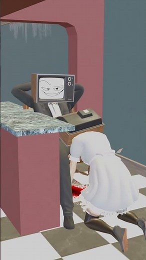 The TV girl was just cleaning the house. #tungtungtungsahurt #roblox #funny #skibiditoilet