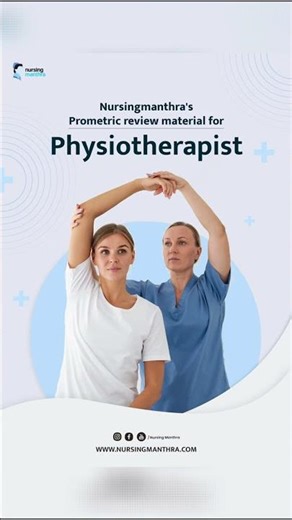 Prometric Review Material for PHYSIOTHERAPIST #PhysiotherapistPrometricReview