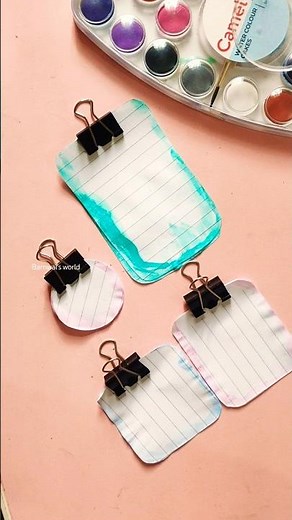 DIY Cute & Aesthetic Sticky Notes 🎀✨ | Easy Handmade Study Notes