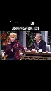 317K views · 8K reactions | #lucilleball #JohnnyCarson #1970s #talkshow #Lucy #ilovelucy | Lucille Ball Comedy | Facebook