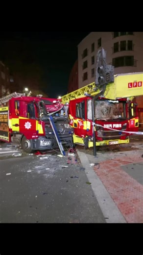 Firefighters Hospitalized After Collision in London