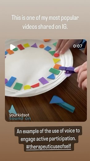FROM THE YKOT ARCHIVES: REFERENCED IN THE RECENT PLAY CONFERENCE TALK. THERAPEUTIC USE OF SELF Do you have a task avoider? A task may be engaging for most of the children you see, however for the task avoider or demand avoider… the task may seem overwhelming. “Early occupational therapists viewed the therapeutic use of self as a means for encouraging clients to engage in occupation.” (Kielhofner) Something new, colour matching, shape matching and using pegs… too hard? Not capturing attention. Kn