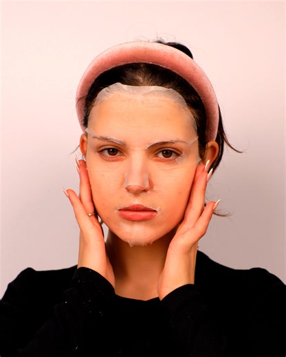 Easy face mask hack for perfect fitting✨