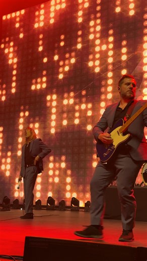 now that’s how to make an entrance 👏👏👏 WELCOME BACK @takingbacksunday 🖤🖤🖤 | When We Were Young