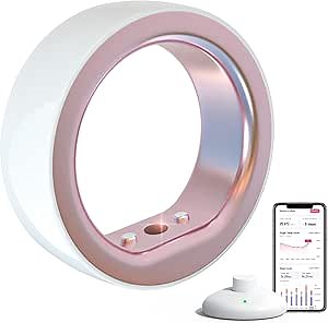 femometer Smart Ring for Women - Size First with femometer Sizing Kit - Fertility and Ovulation Tracking - App Auto-Sync - Period and Sleep Analysis - Rechargeable, Waterproof, Size 6