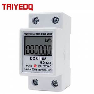 [Hot Item] LCD Single Phase Electric Energy Meter Kwh AC Digital Watt-Hour Meter