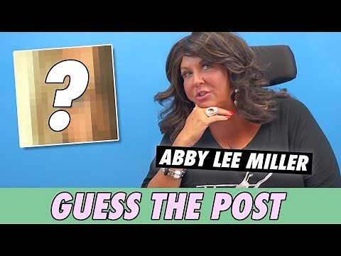 Abby Lee Miller - Guess The Post