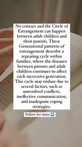 253K views · 1.4K reactions | Sometimes it’s a generational trauma pattern #traumaresponse #nocontact #parenting #parents #adultchild #traumarecovery #traumainformed #ptsd #mentalhealth | AskCourtney | Facebook