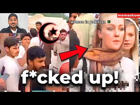 White Liberal Women Go To Islamic Country…Instantly SURROUNDED!