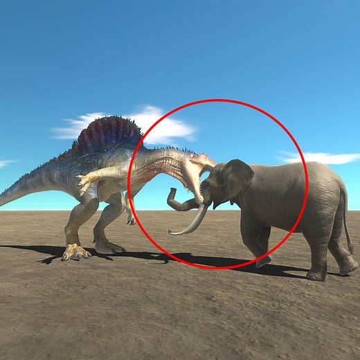 Spinosaurus vs Everyone - Animal Revolt Battle Simulator | Rony