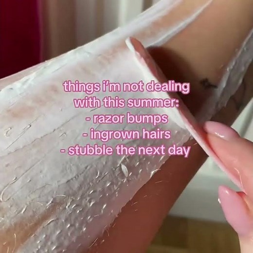 No More Razor Bumps 🚫 The Bikini Hair Removal Cream Hack For Smooth Summer Skin
