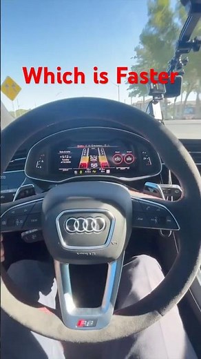 2026 Audi RSQ8 Performance vs AMG GLE 63S Coupe 0-60