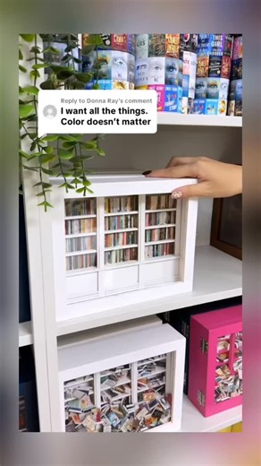 What would your dream bookshelf look like—color-coded, chaotic, or somewhere in between? Mini shelf, maximum creativity. 🎨📘 | Jonh Svan