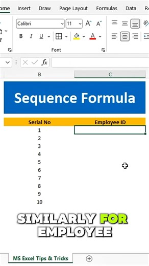 Power of SEQUENCE Formula in Excel | Generate Numbers Instantly