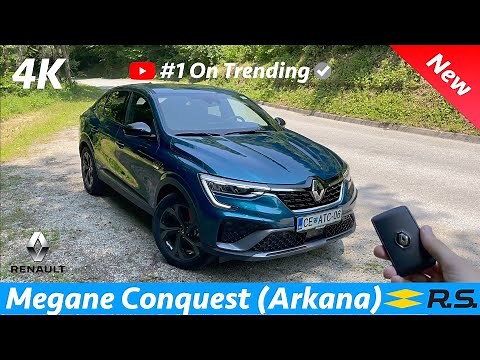 Renault Arkana 2021 - FIRST Quick look in 4K | Exterior - Interior (RS Line) Visual Review